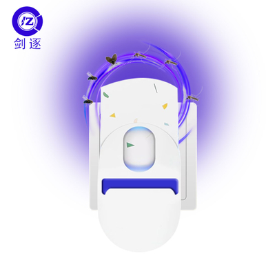 JZ Pest Control Indoor Household Plug в стиле UVA LED Синий свет Электрическое питание Автоматический ловец мух поставщик