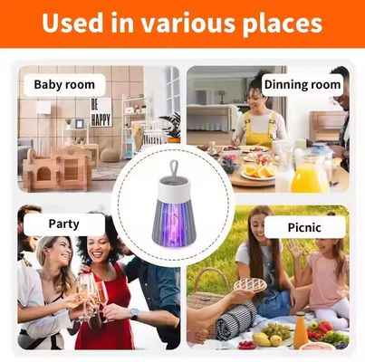 Перезаряжаемая лампа типа 2 в 1 светодиодная лампа UVA-ловушка поставщик