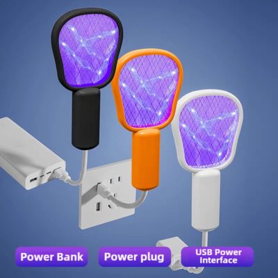 JZ 3 in 1 USB Type Portable Mosquito Lamp with Night Light and High Voltage Swatter Safe Wet Bug Zapper Solid State поставщик