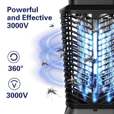 JZ 3000V Waterproof IPX4 Effective Bug Zapper Fruit Flies Bugs Anti Mosquito Killing Lamp for Outdoor Use поставщик