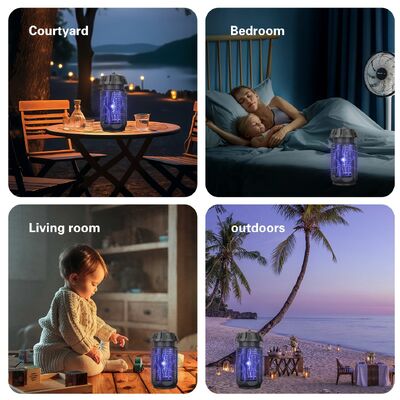 JZ 20W 3000V UV Light Child Safe Easy Clean Waterproof IPX4 Fireproof ABS Casing Fly Catcher Anti Mosquito Lamp поставщик