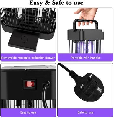 JZ 12W Household Noiseless Fly Catcher Indoor Pest Control Trap Electric Anti Mosquito Lamp with UV Light поставщик