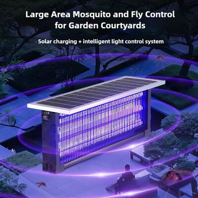 Modern Solar Mosquito Killer Lamp Energy Saving with Easy Cleaning Electric Shock for Outdoor Place Mosquito Control Bug Zapper поставщик