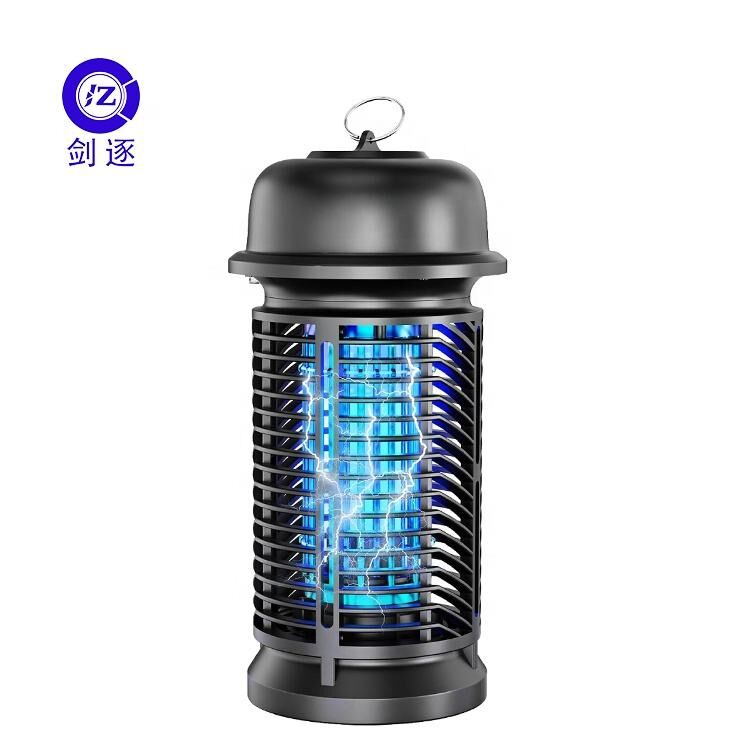 JZ 20W IPX4 UV Light Child Safe Pest Control Fly Fan Insect Trap Anti Mosquito Killing Lamp with Removable Collection Tray поставщик